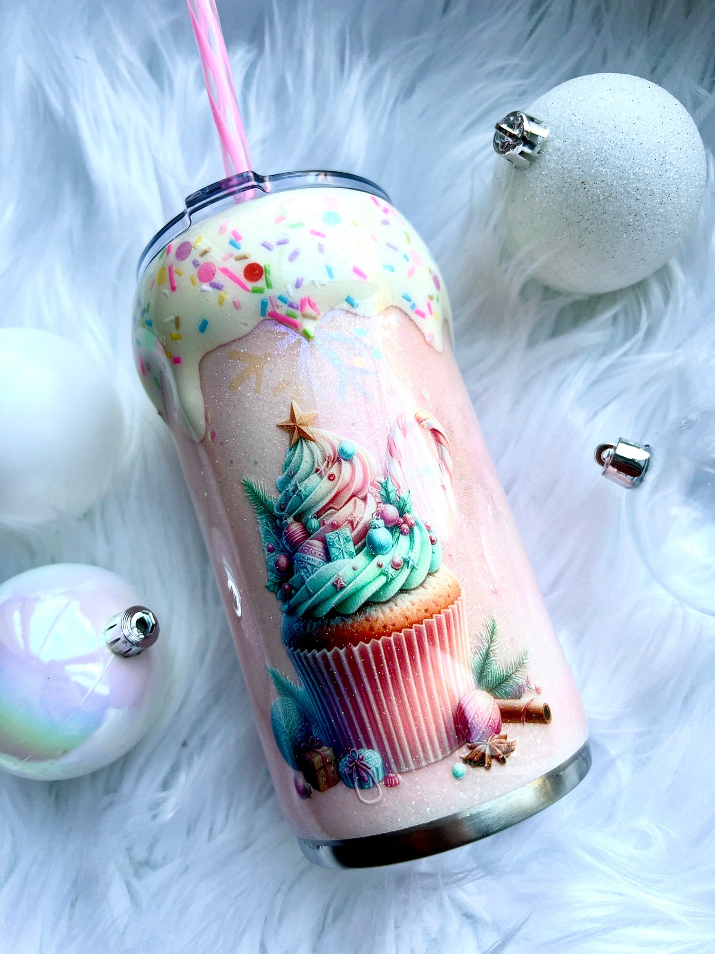 Winter Cupcake Tumbler