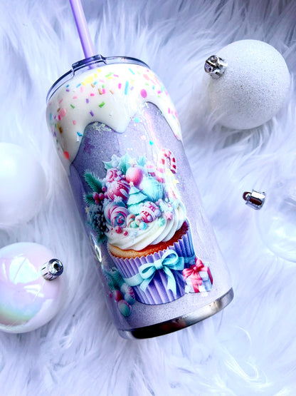 Winter Cupcake Tumbler